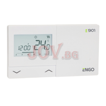 Стаен термостат ENGO E901, жичен