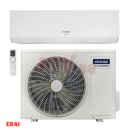 Инверторен климатик с изкуствен интелект TOYOTOMI ERAI Mistery White CTN/CTG-271W