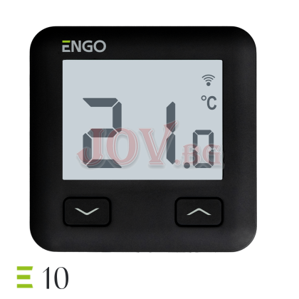 Стаен термостат ENGO E10-B, Wi Fi, жичен