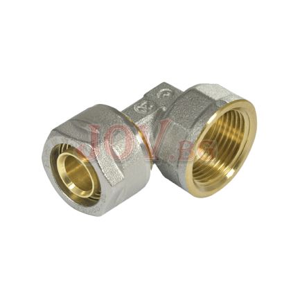 Коляно 20 х 1/2" Ж