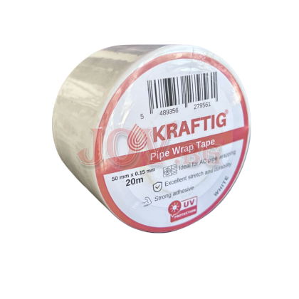 Бандажна лента за климатици KRAFTIG 50mm x 20m - лепяща