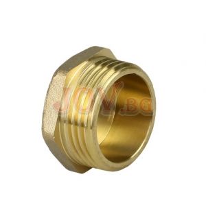 Тапа 1 1/4" - месинг