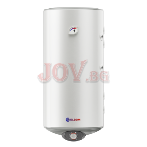 Бойлер Eldom 120 л 3kW вертикален с 2 серпентини (паралелни) десни/емайлиран