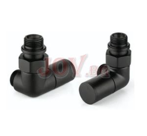 Двойноъглови вентили за лира BLACK 230KN015-комплект