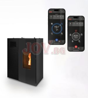 Пелетна камина EIKO 365 UP, топловъздушна, отопление 6 kW / охллаждане 2.4 kW 