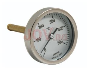 Термометър за димни газове - ∅ 63, 0°÷500°C
